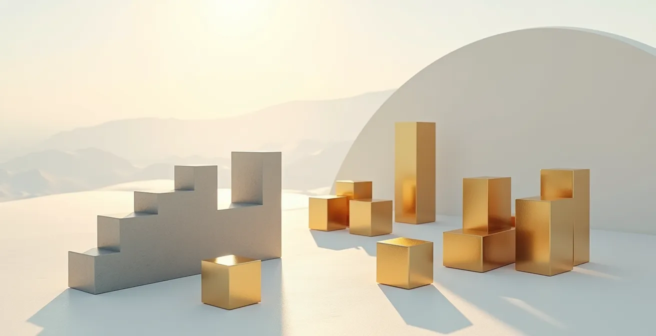 Visual comparison of traditional versus inflation-protected investment strategies